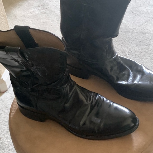 Justin Boots | Shoes | Justin Roper Leather Boots | Poshmark